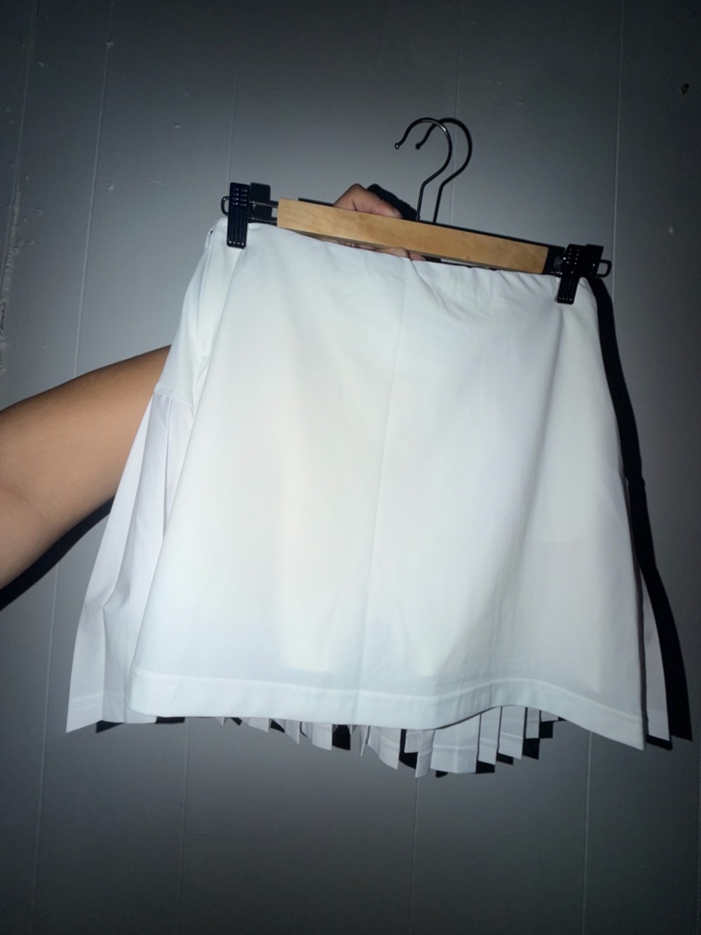 Women adidas White Tennis Skirt (S)